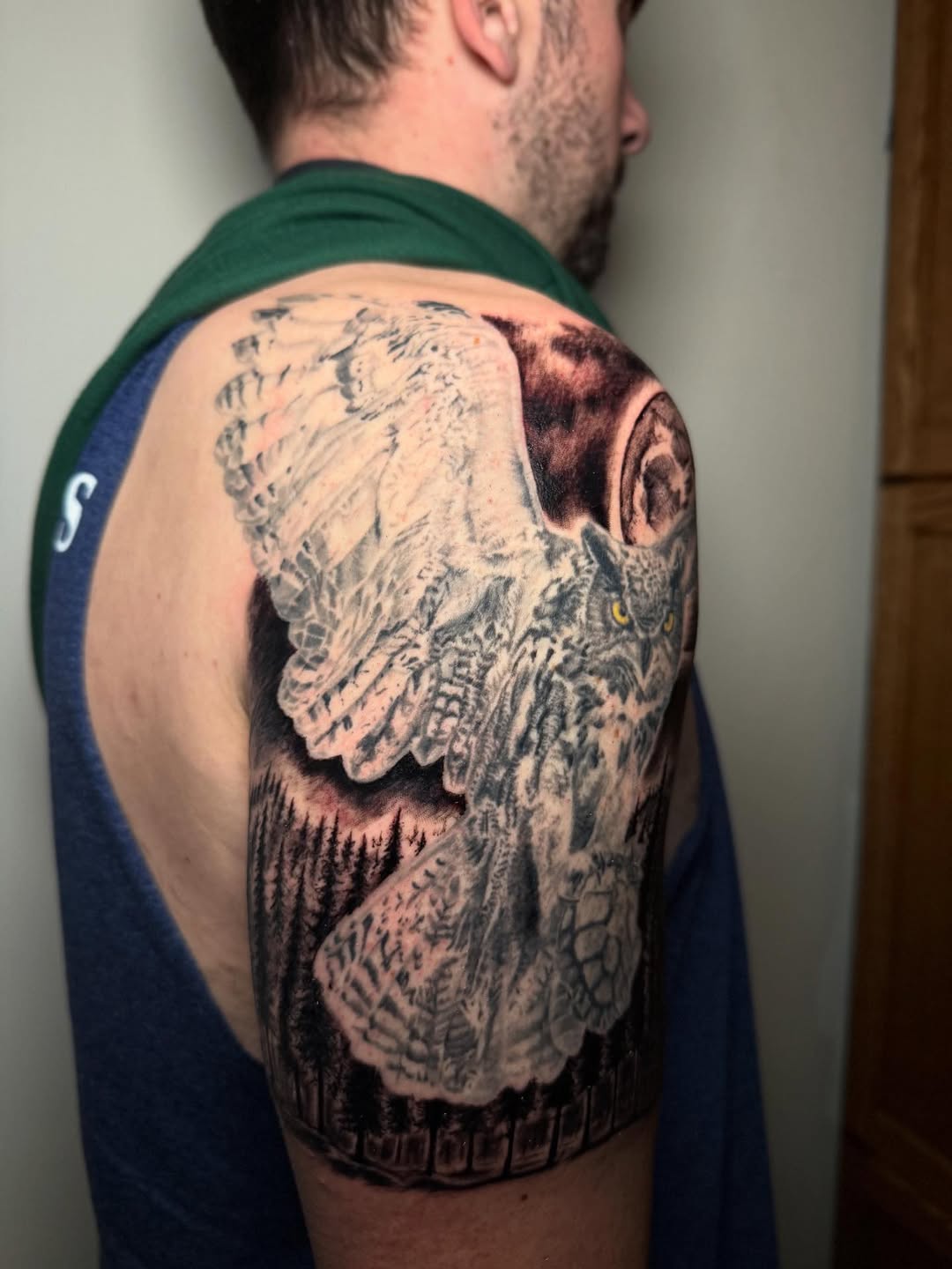 Tattoo by @urbancowboyart โ realism, black_and_grey