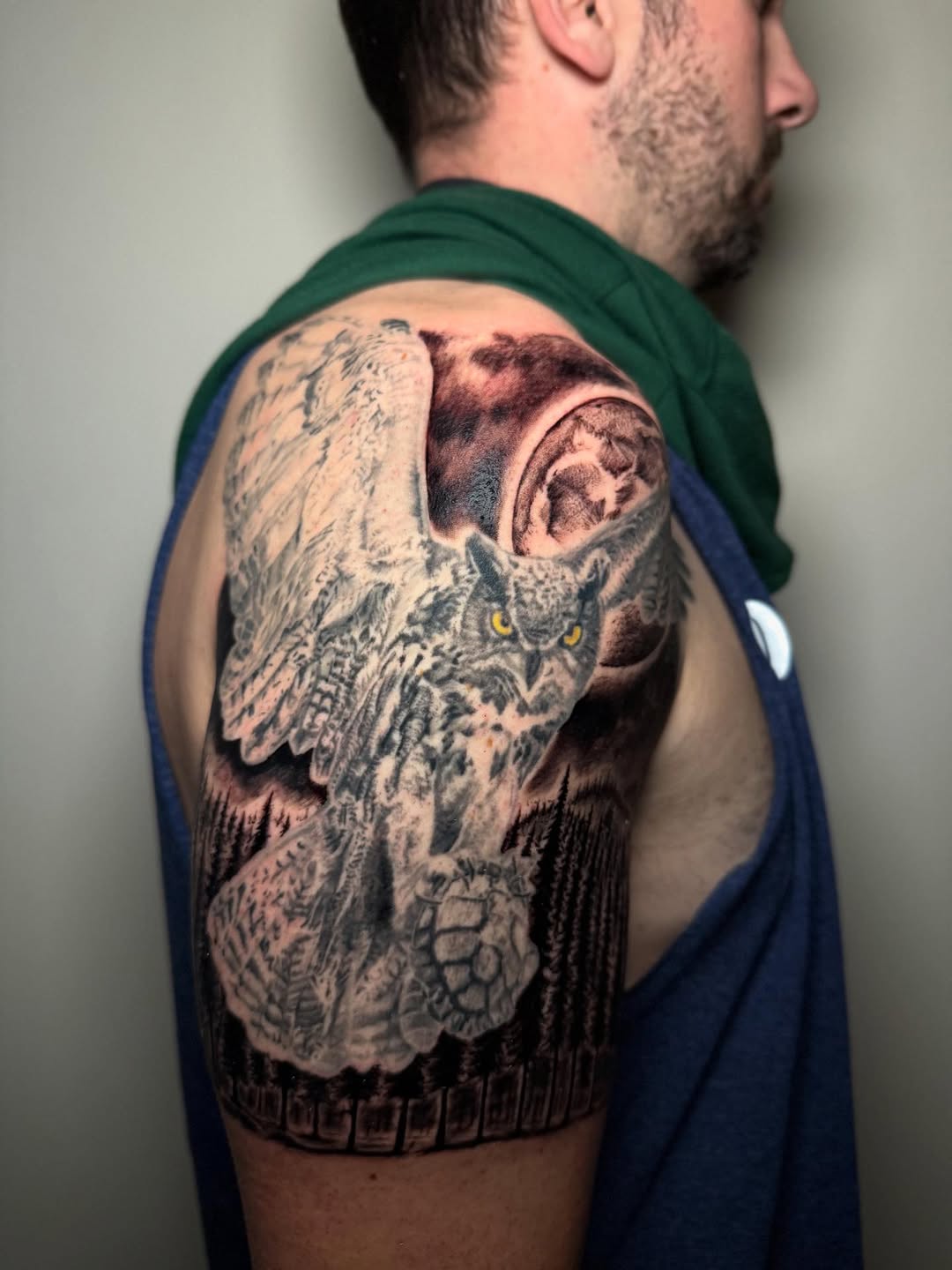 Tattoo by @urbancowboyart โ realism, black_and_grey