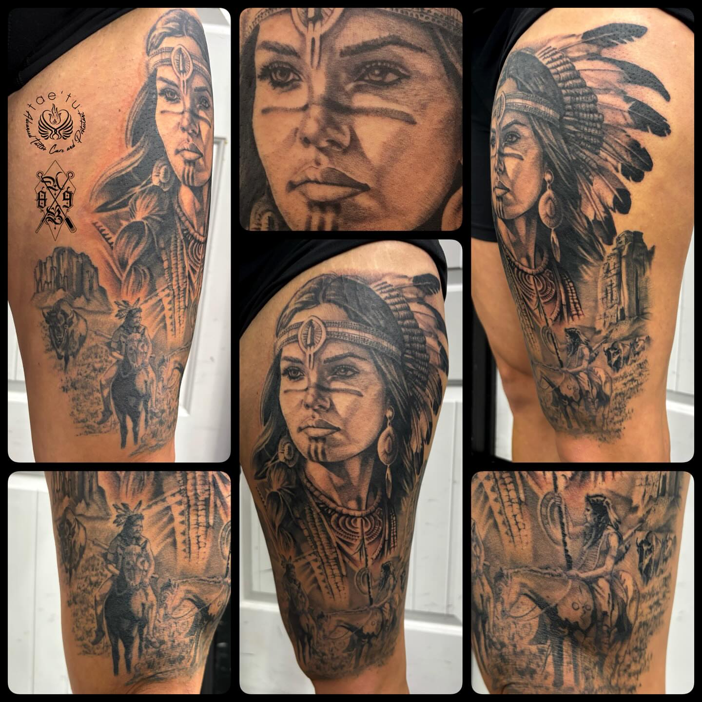 Tattoo by @atombomb_89 โ black_and_grey, realism