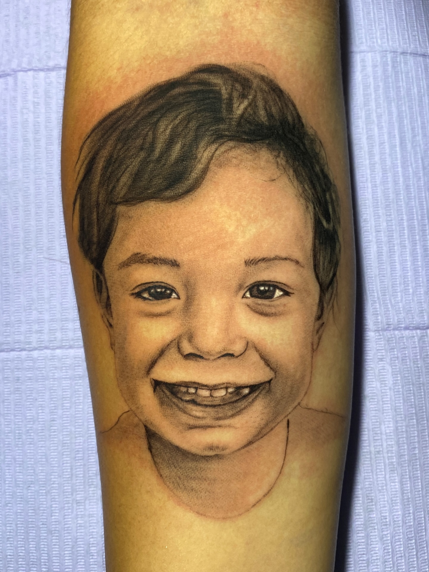 Tattoo by @sebastrussy — realism