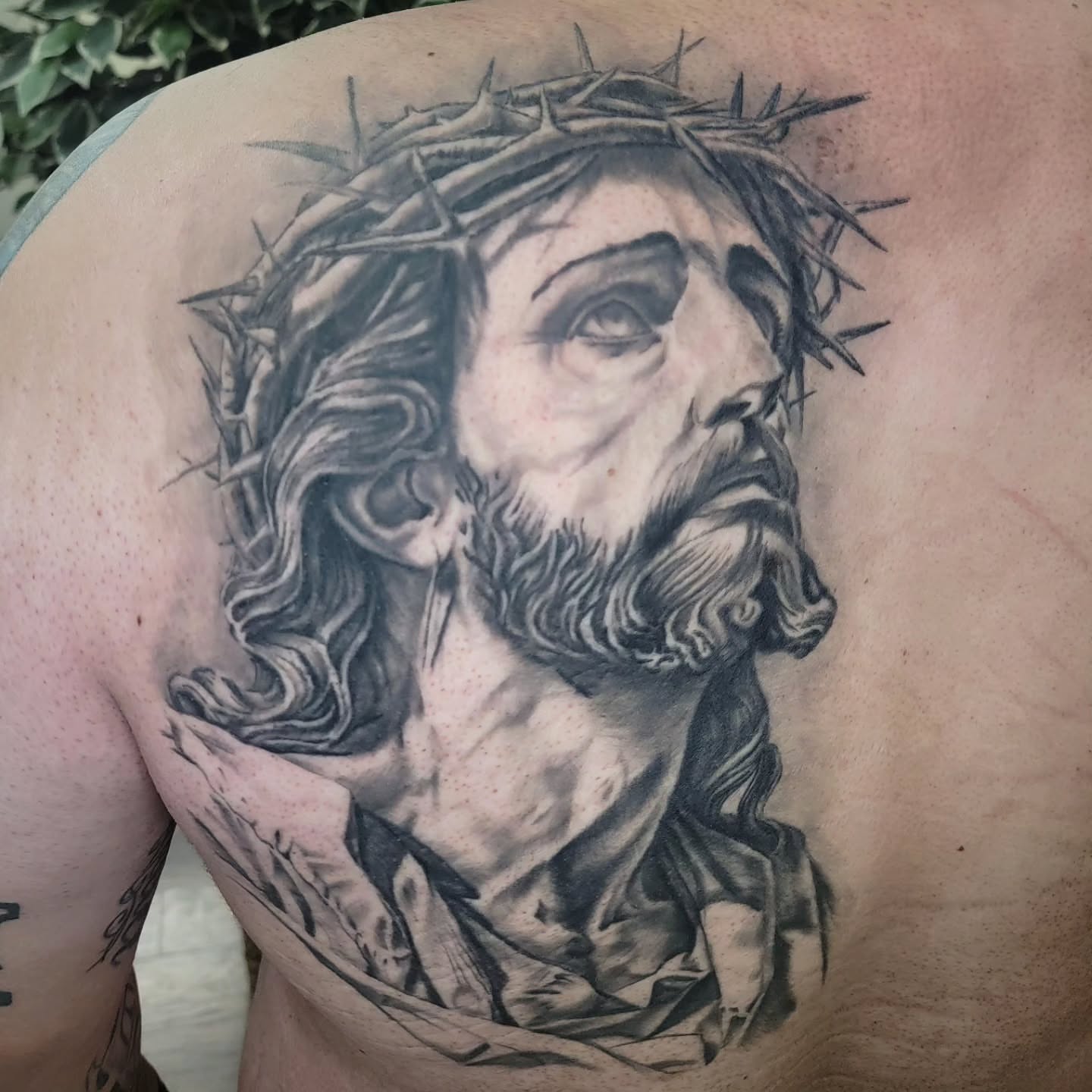 Tattoo by @jeremylaflammetattoos — realism, black_and_grey