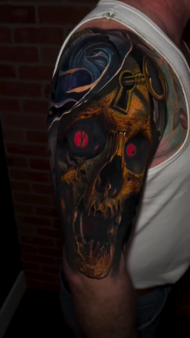 Tattoo by @raul_ugarte — realism, dark_realism