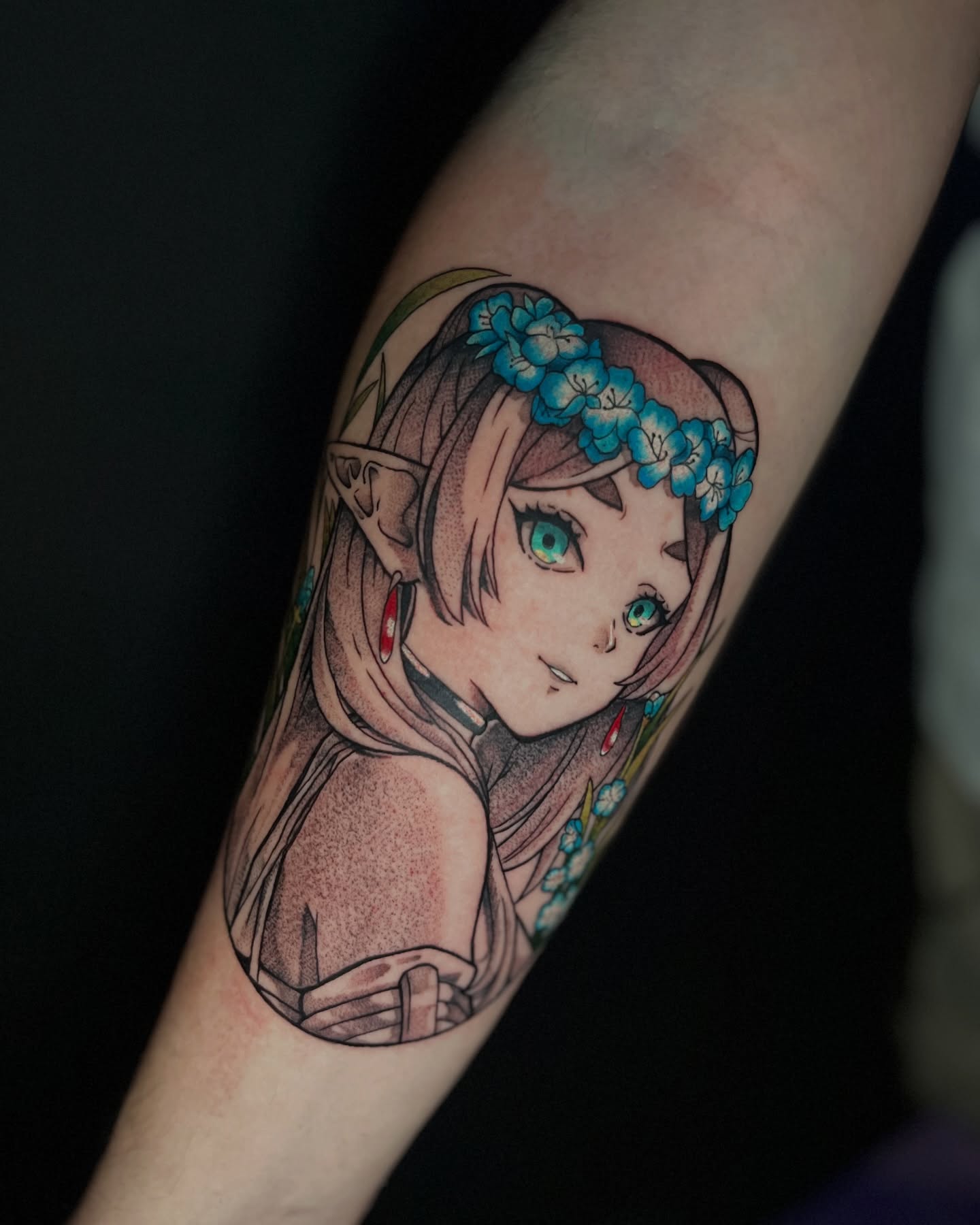 Tattoo by @strangecxncept — anime