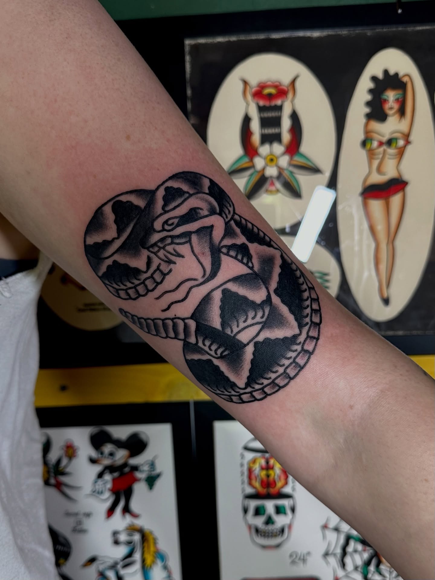 Tattoo by @secretsafetattoo — american_traditional