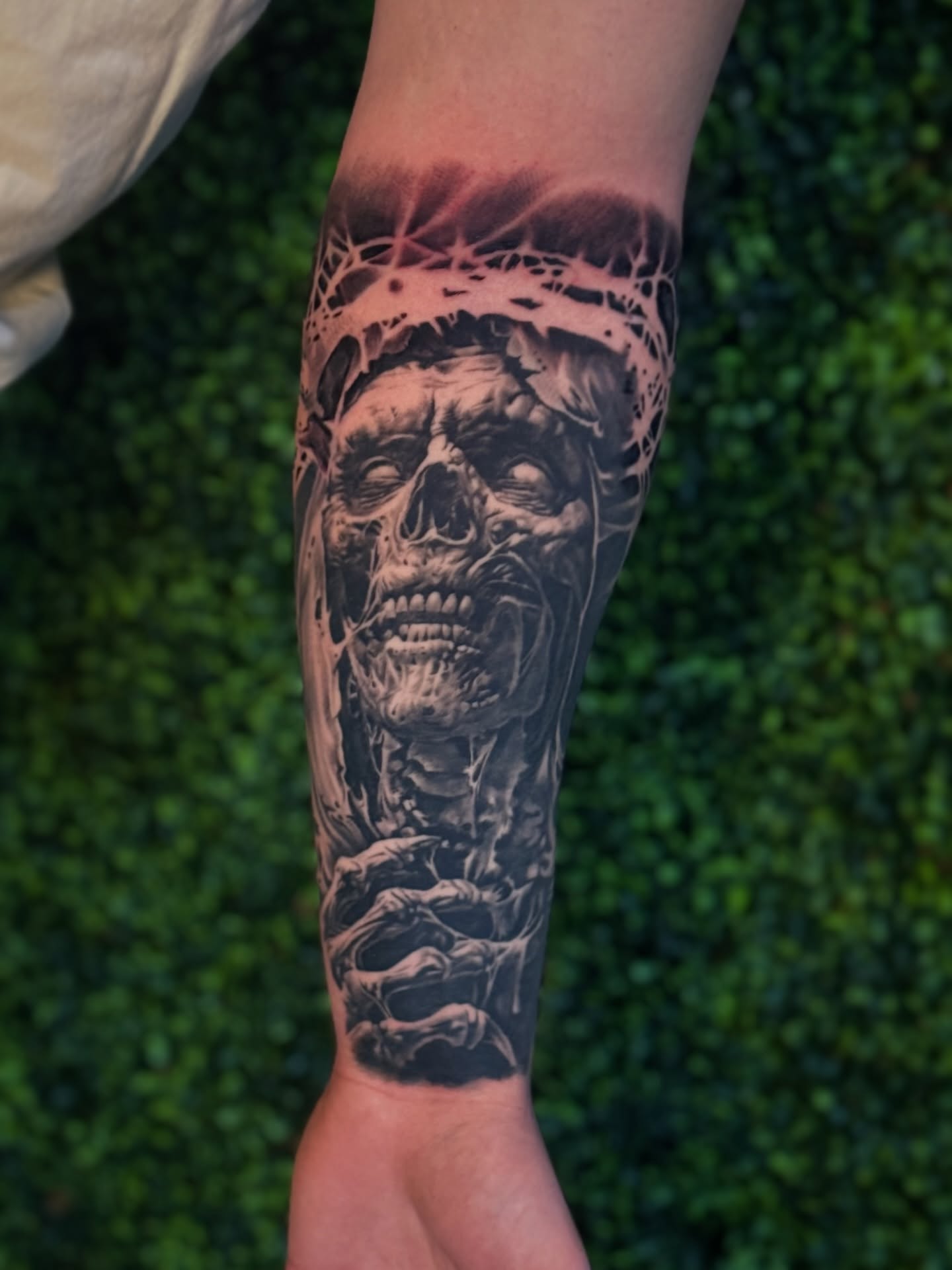 Tattoo by @jaydevito_tattoos — realism, dark_realism