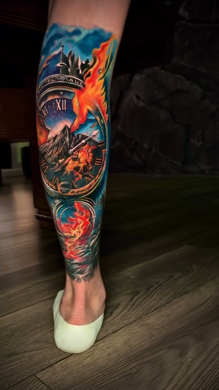 Tattoo by @davidsontattoortg β realism, trash_polka