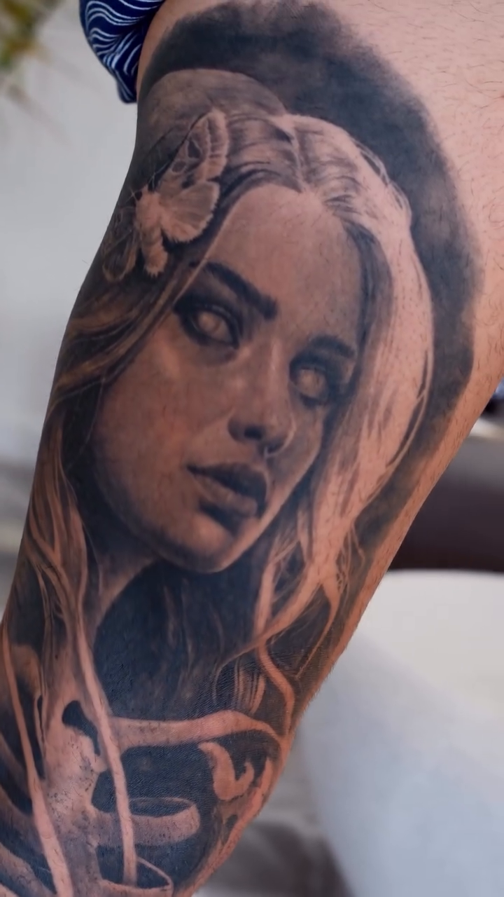 Realism tattoo on the forearm by Joel: Boston Tattoo Artist, Boston, Massachusetts