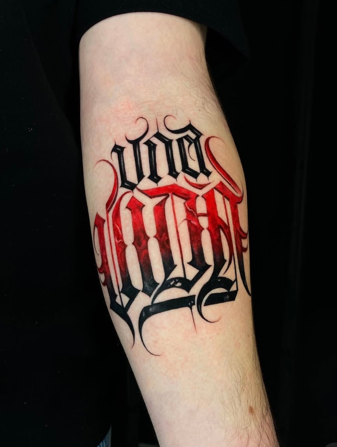 Tattoo by @stillballin6_ — lettering_script