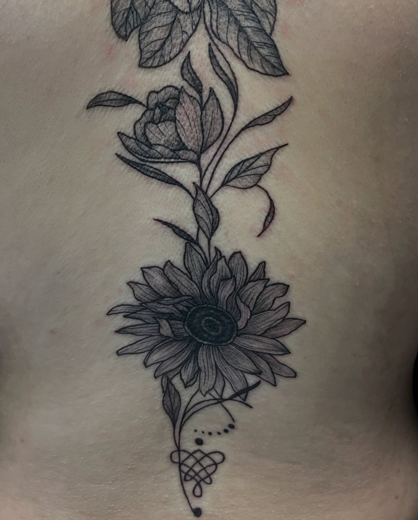 Tattoo by @tat2garrett — black_and_grey, realism