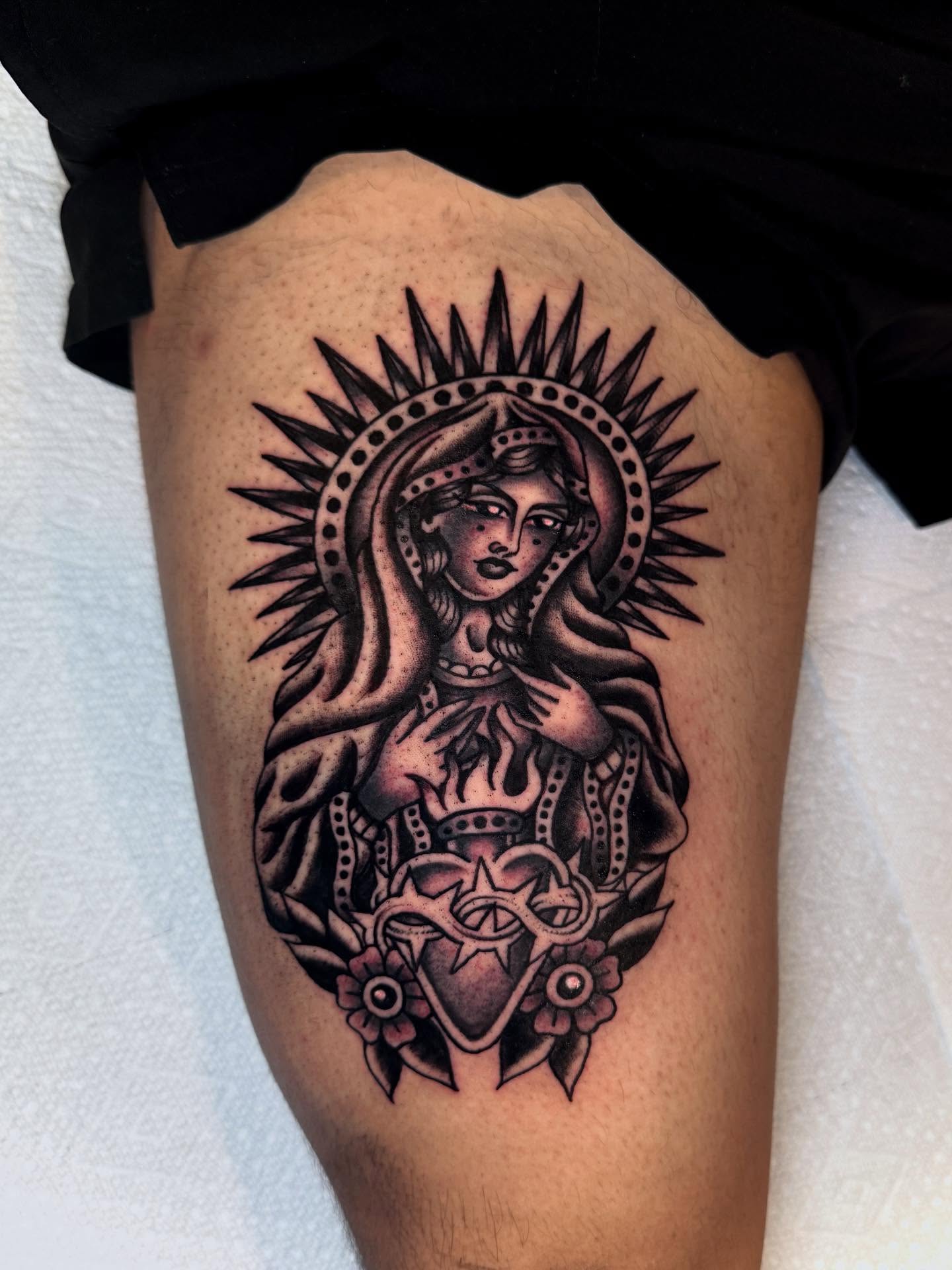 Tattoo by @alexjoelletattooer — american_traditional