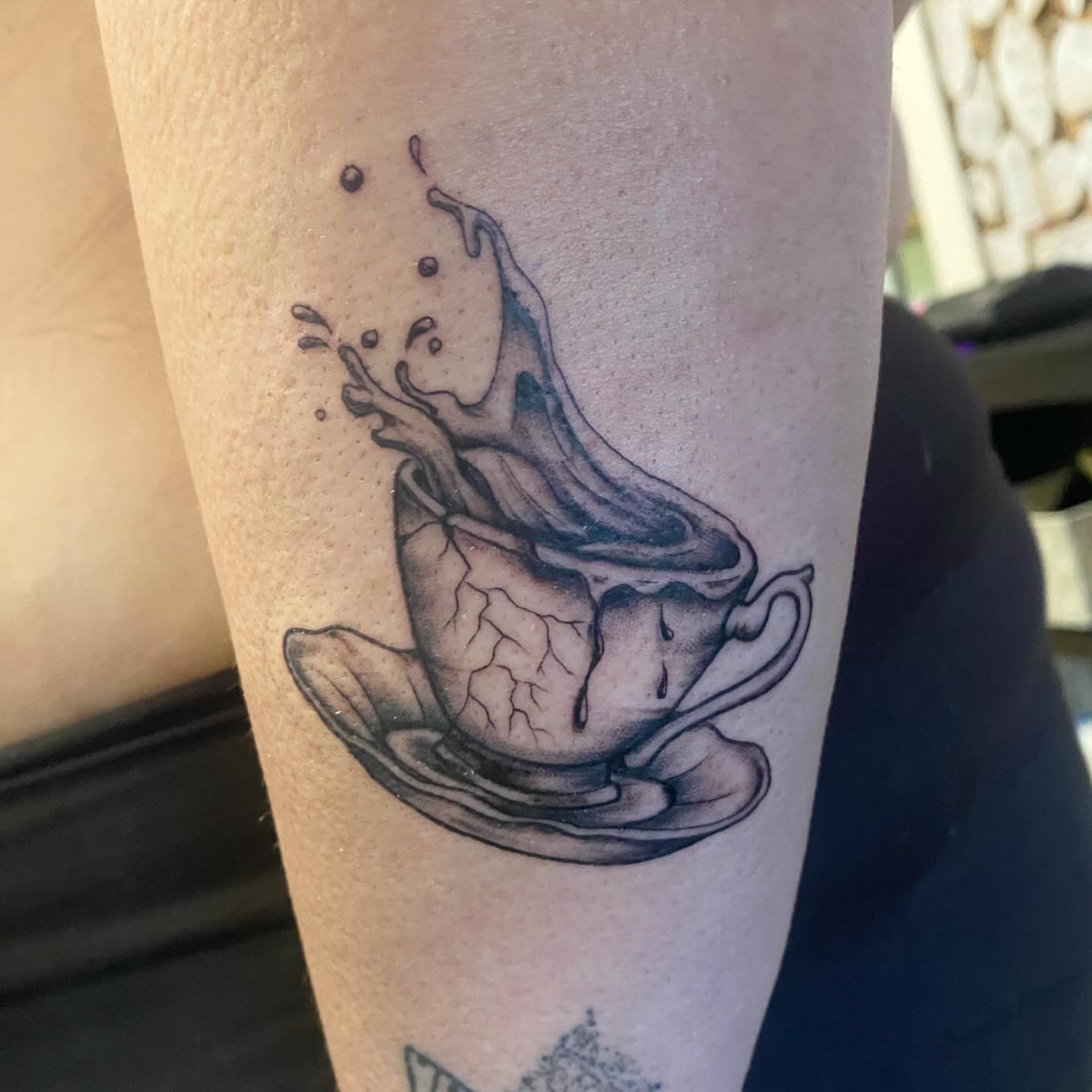 Tattoo by @katecooktattoos — black_and_grey, realism