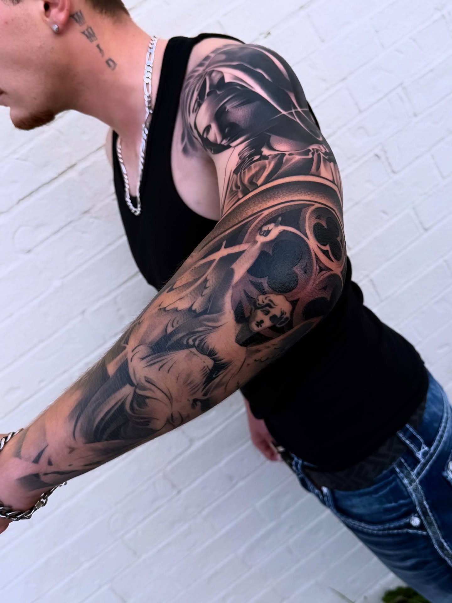 Tattoo by @xaviersalinastats β black_and_grey, realism