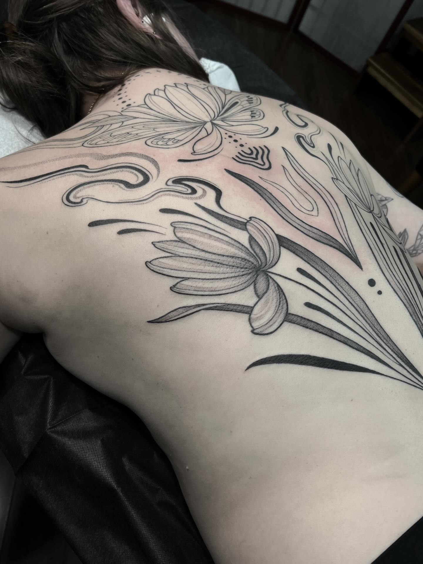 Tattoo by @avreysimone — black_and_grey