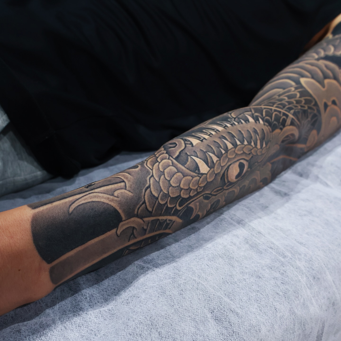 Tattoo by @noir_by_jm — japanese_irezumi