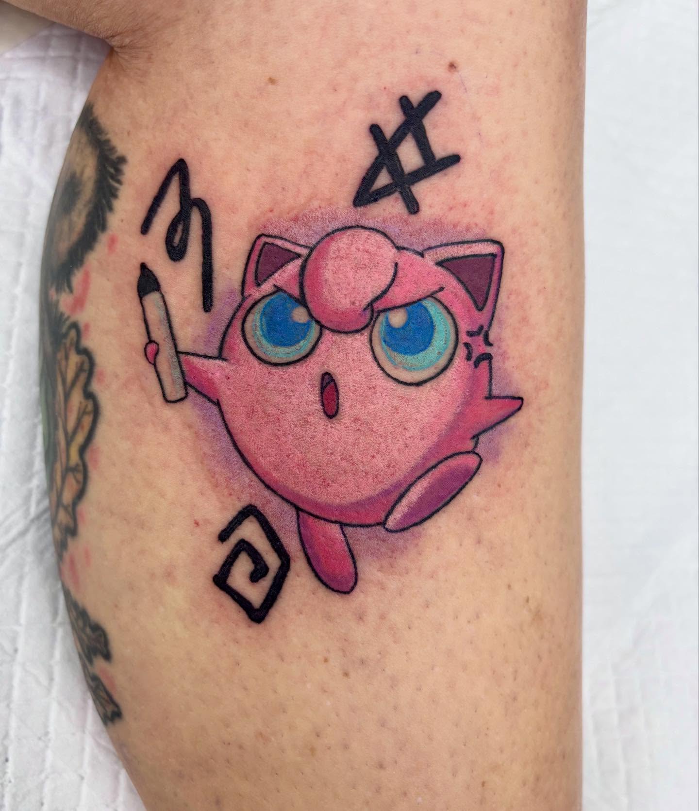 Tattoo by @brieowth — dotwork