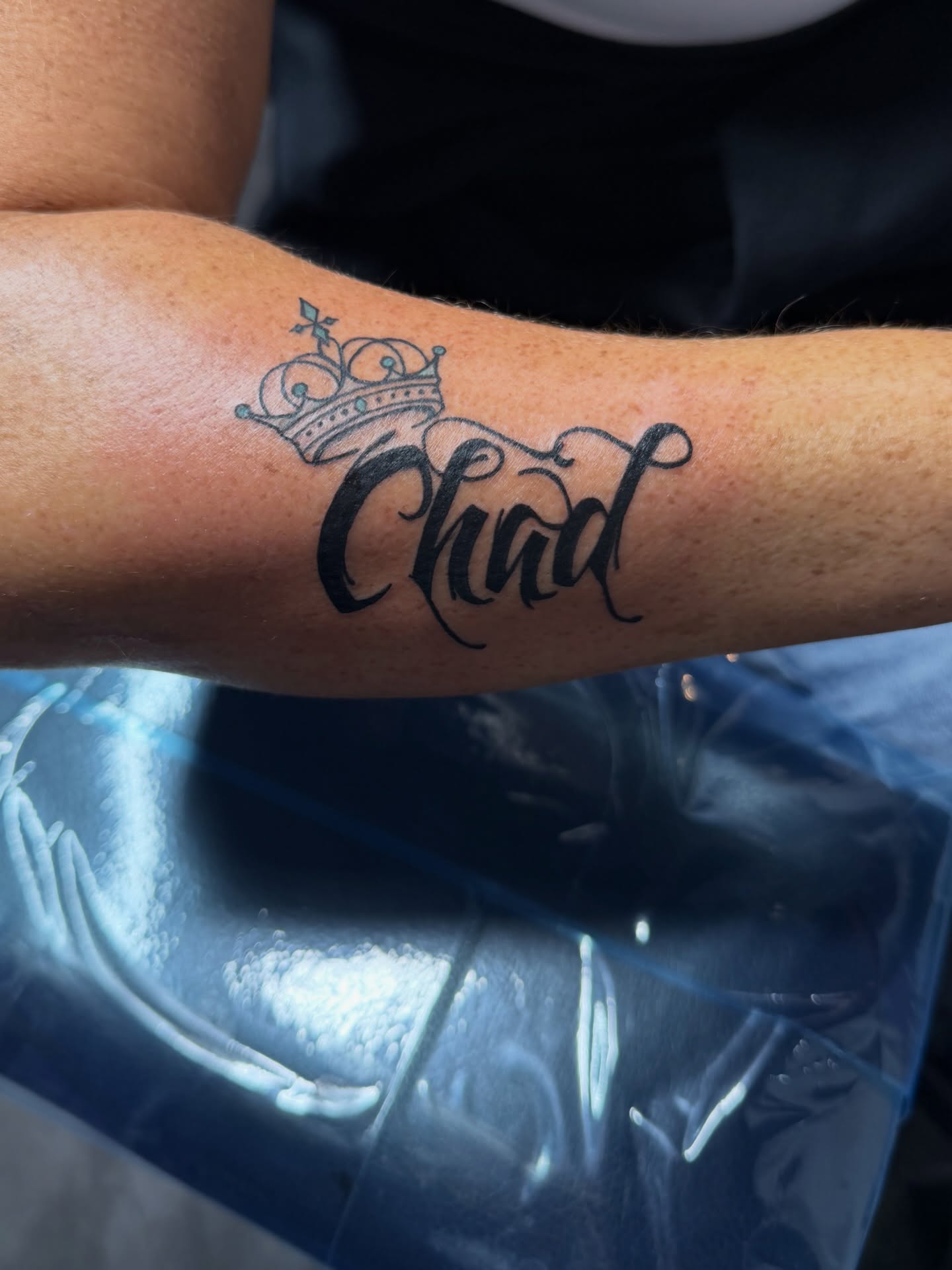 Tattoo by @candicoatedtattoos โ lettering_script
