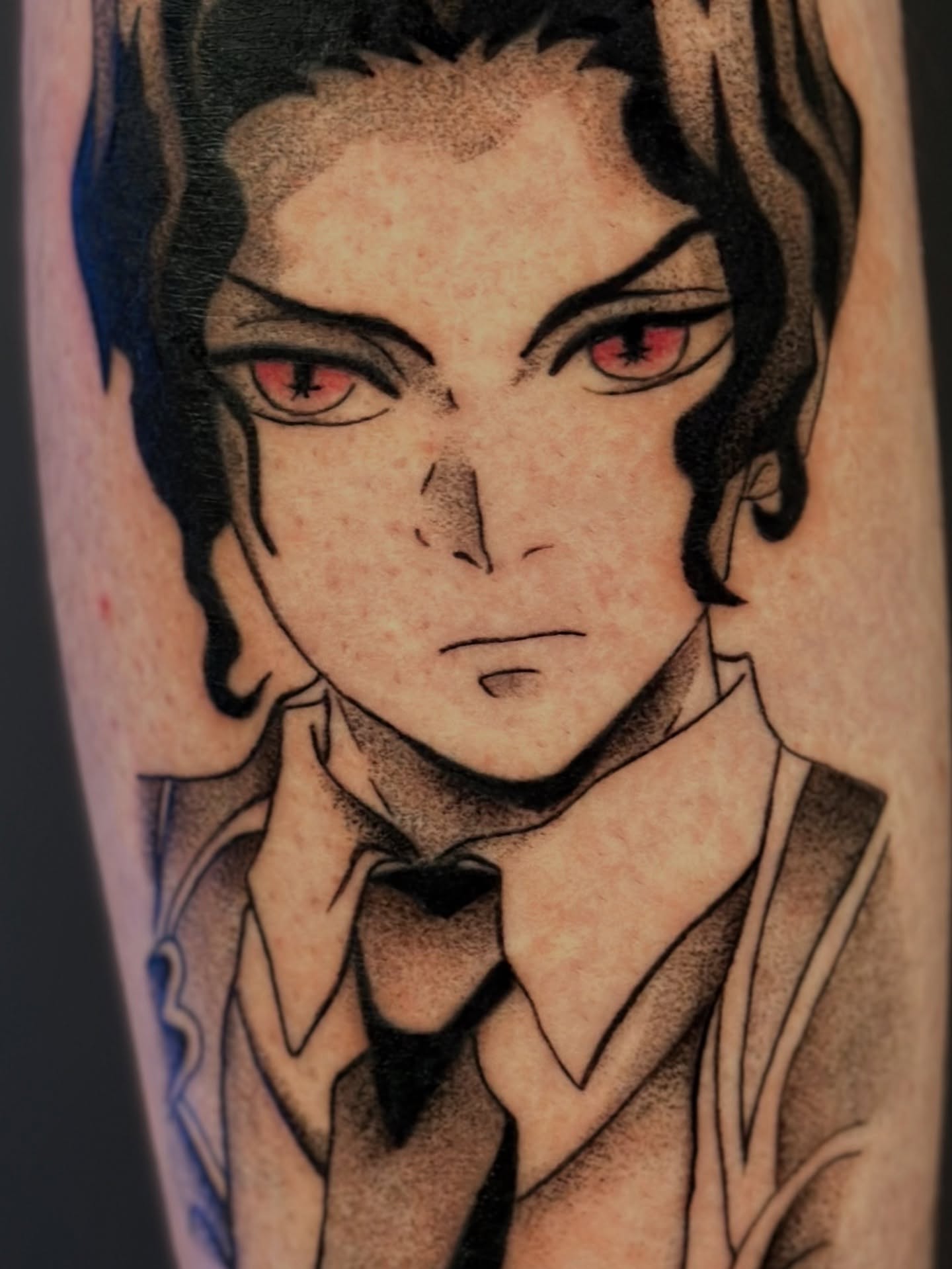 Tattoo by @mklvayne.tattoos — anime