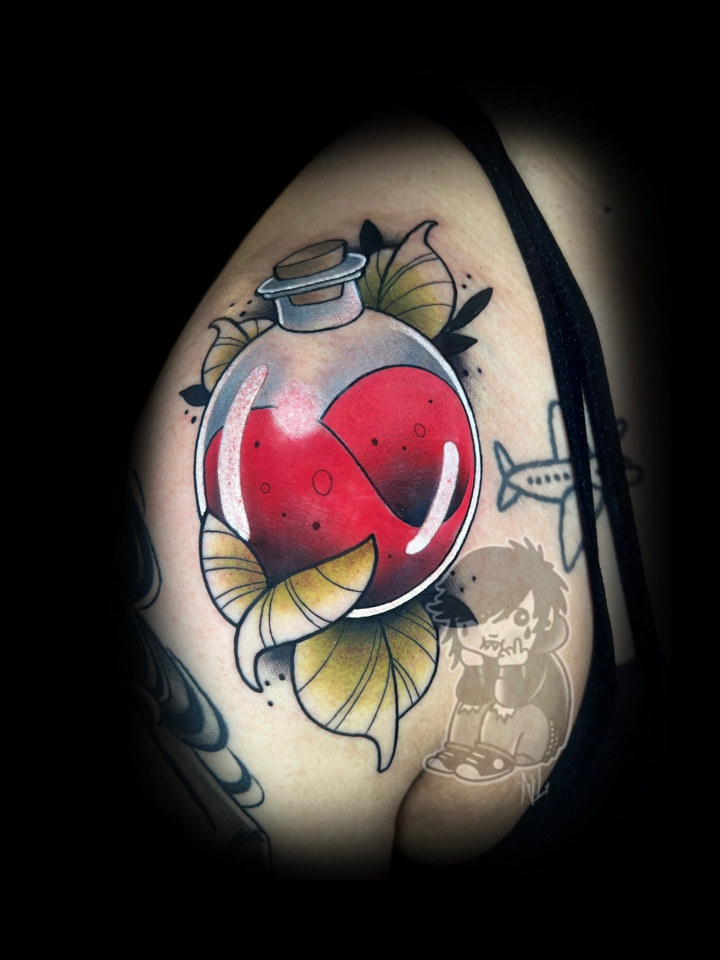 Tattoo by @nateleslietattoo — american_traditional