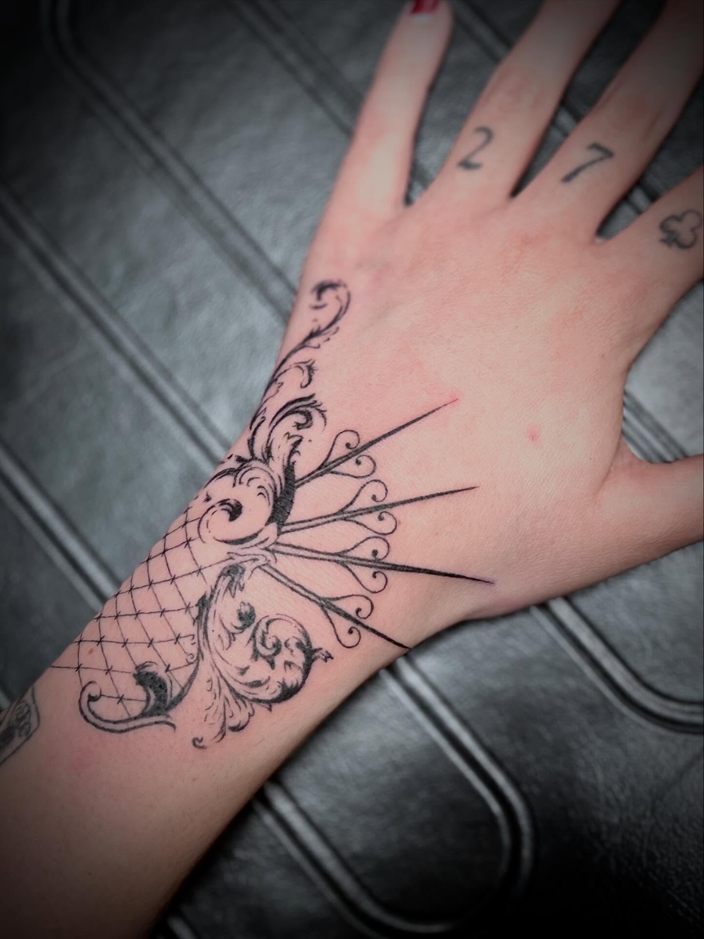 Tattoo by @imaginary_rubbish — black_and_grey
