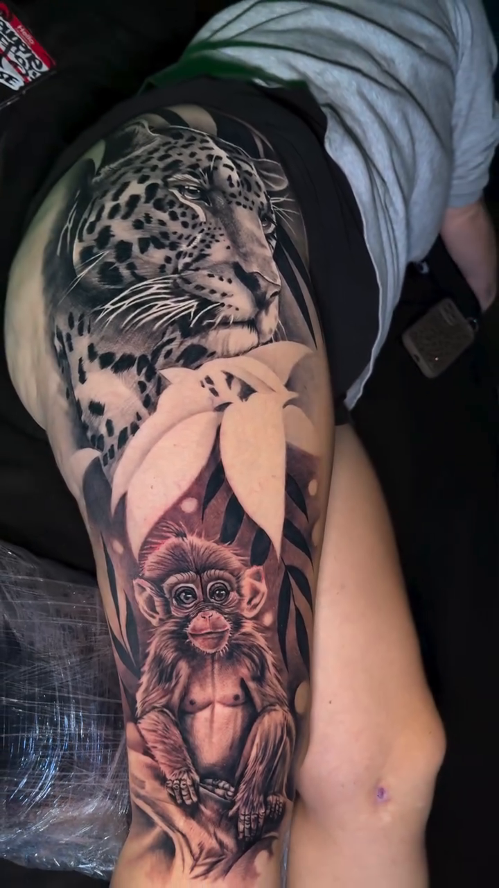 Tattoo by @eugenetatts — realism, black_and_grey