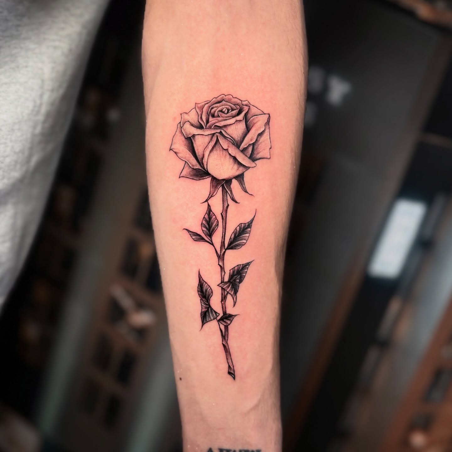 Tattoo by @antutattu — black_and_grey