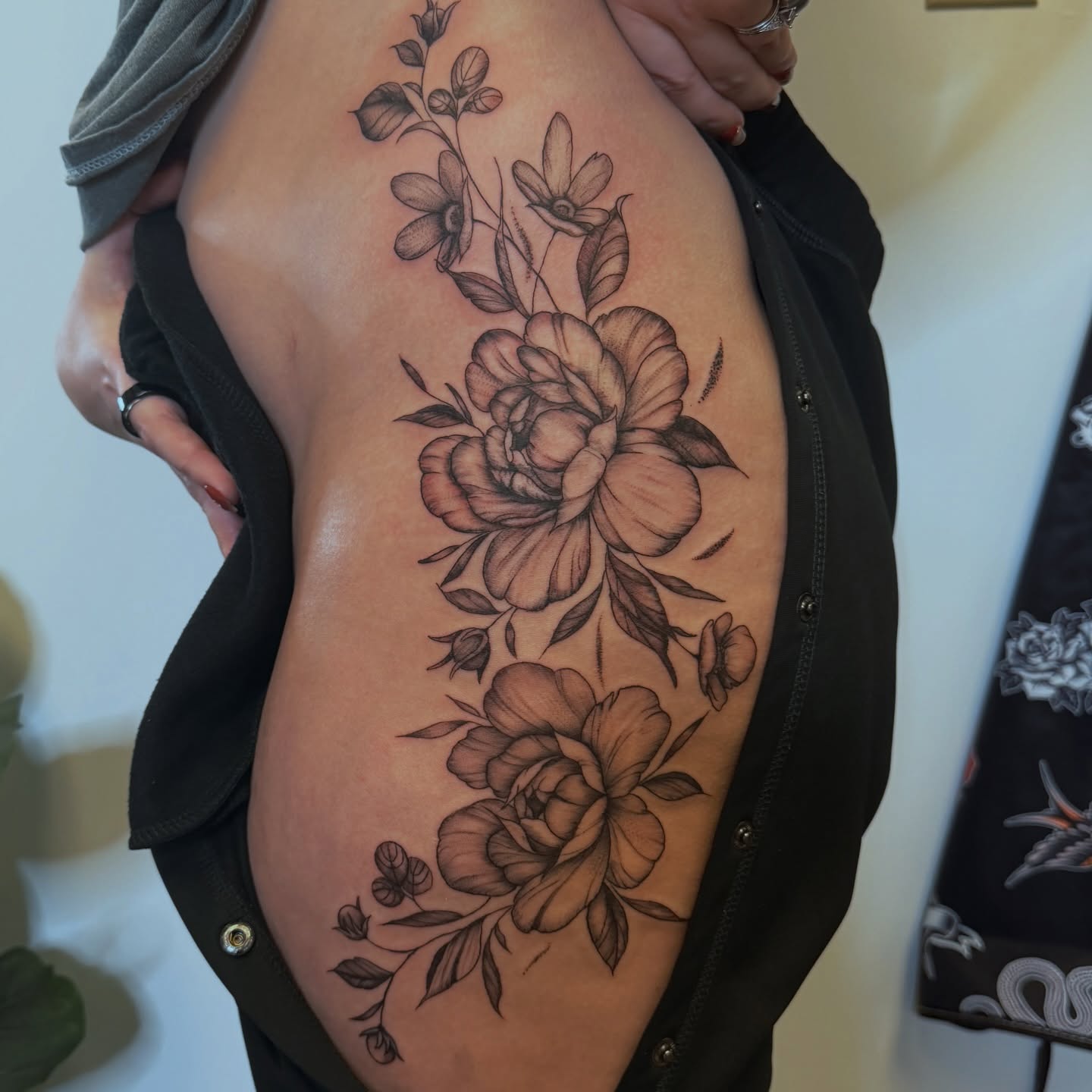 Tattoo by @inked_by_storm_sdt — black_and_grey