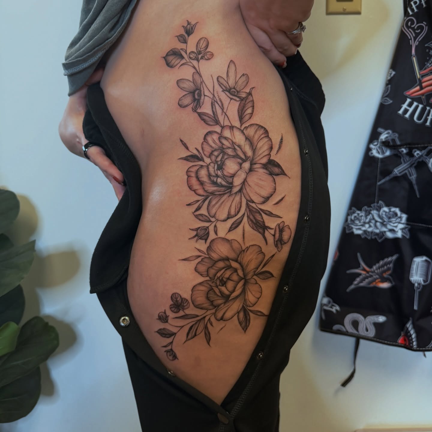 Tattoo by @inked_by_storm_sdt — black_and_grey