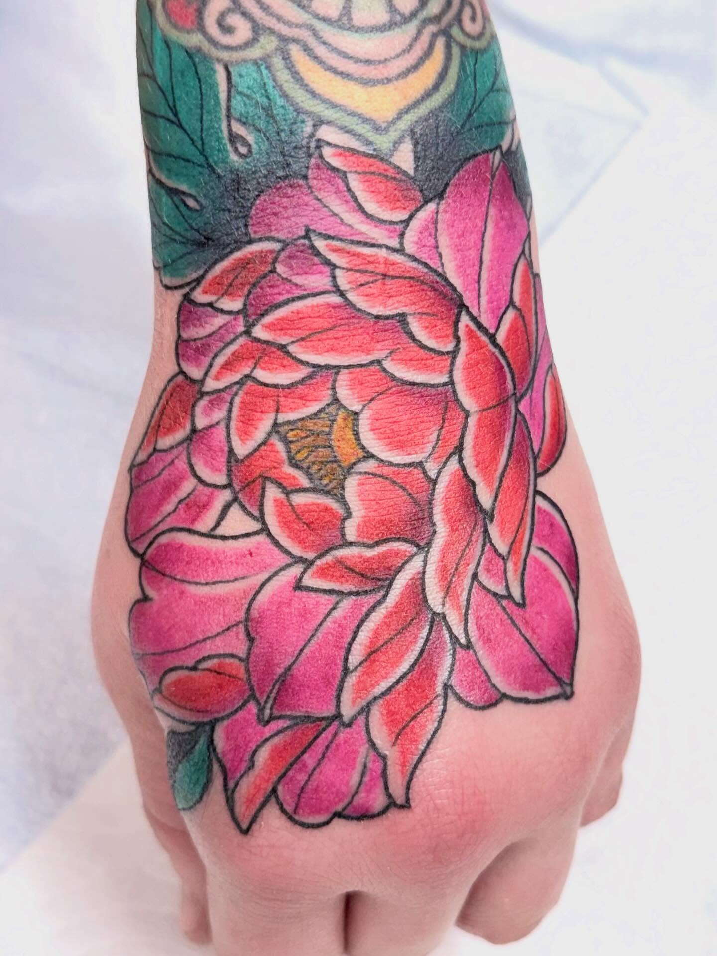 Tattoo by @mikegodfrey — new_school