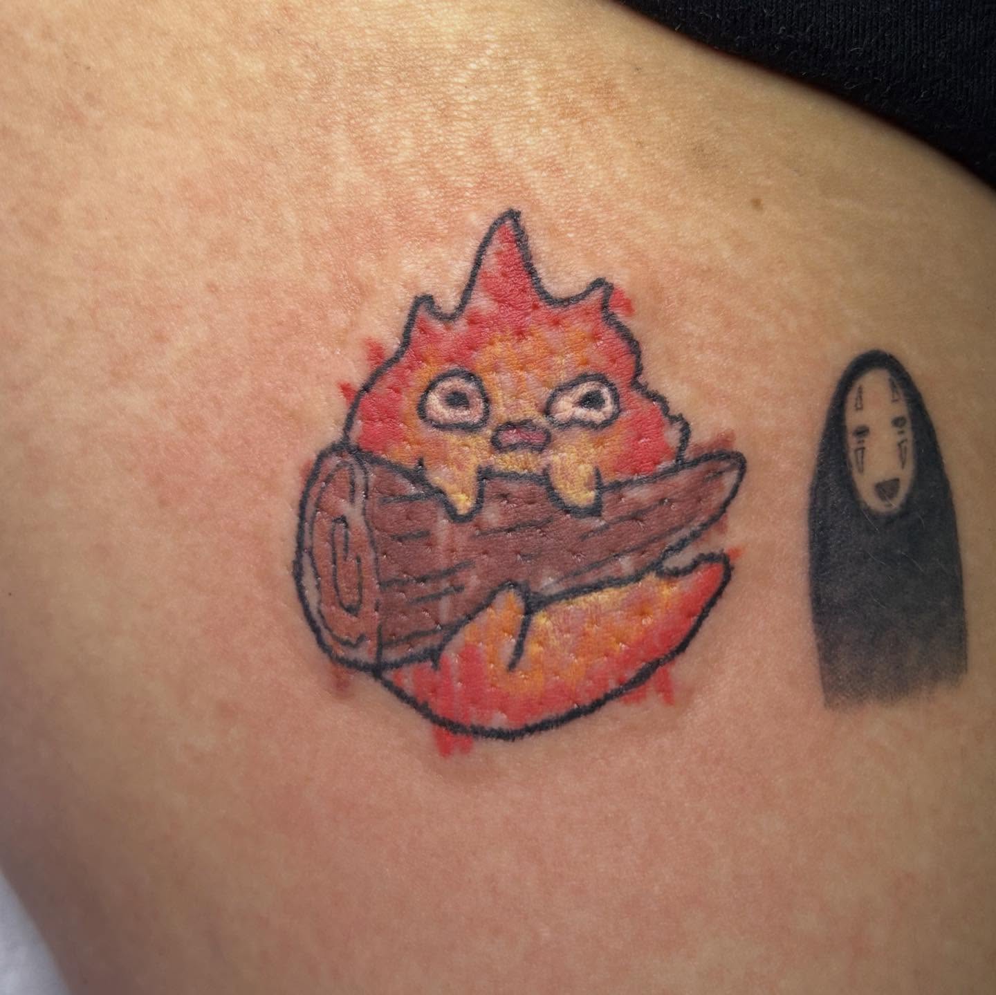 Tattoo by @rilakkaya — anime