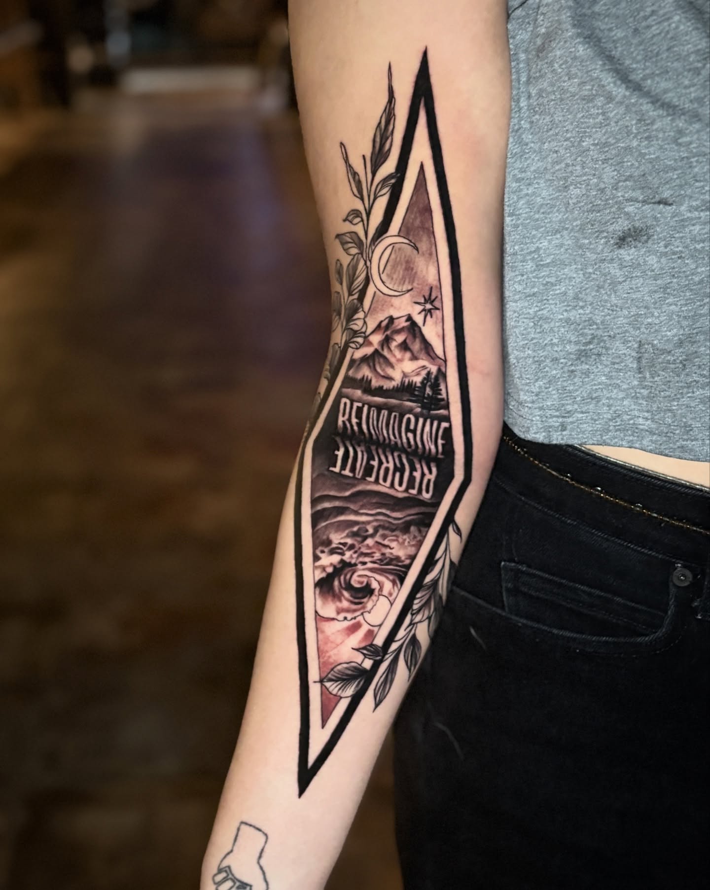 Tattoo by @tonyluceroart — black_and_grey, realism