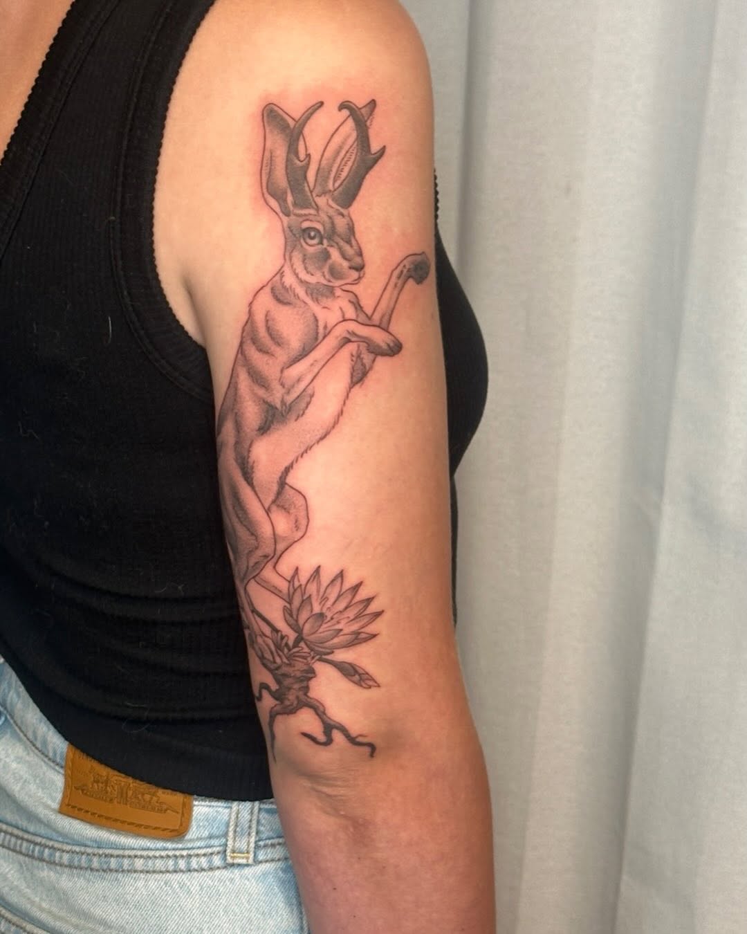 Tattoo by @sighthovnd — realism, black_and_grey
