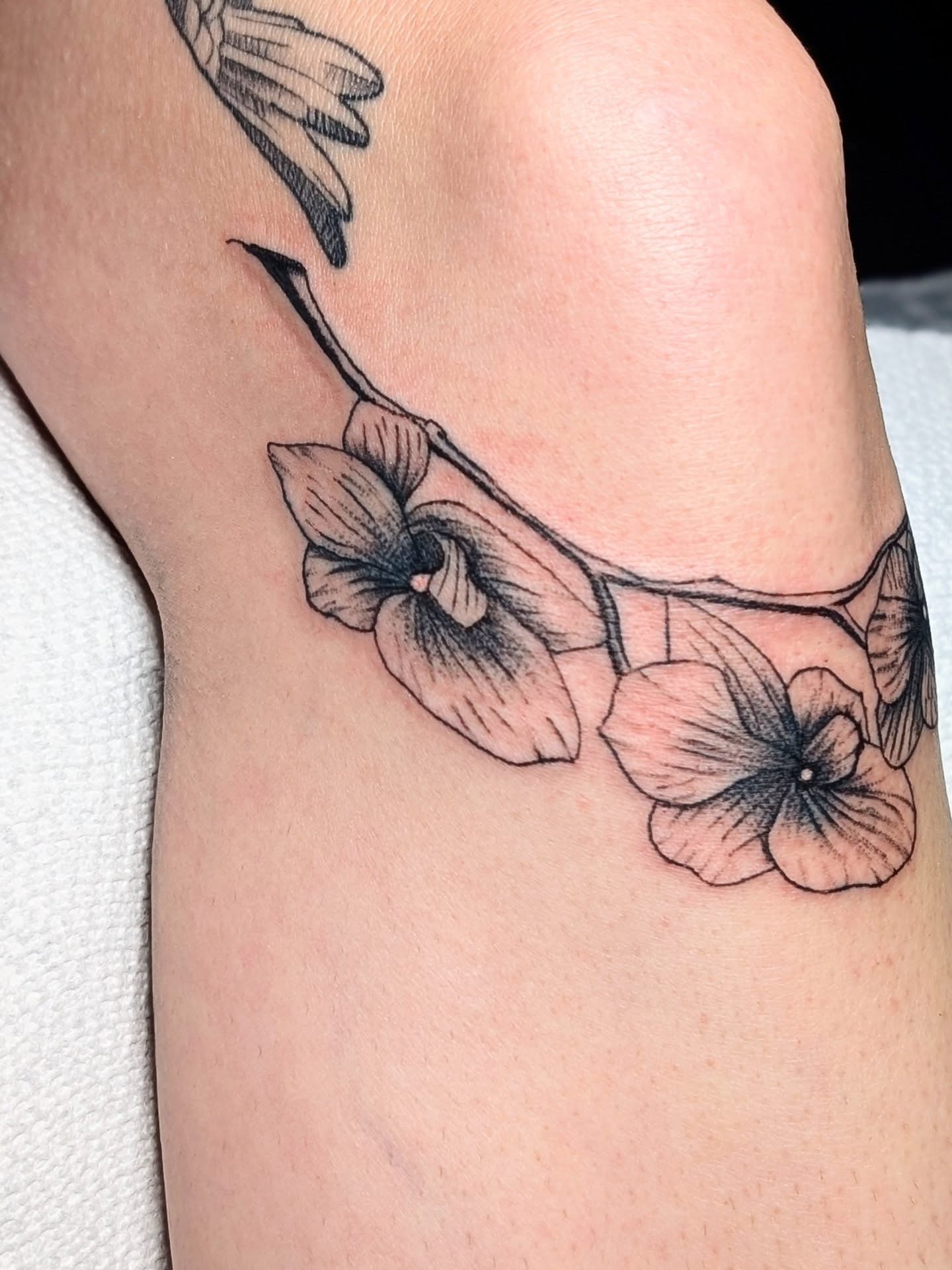 Tattoo by @_punkroctopus — black_and_grey
