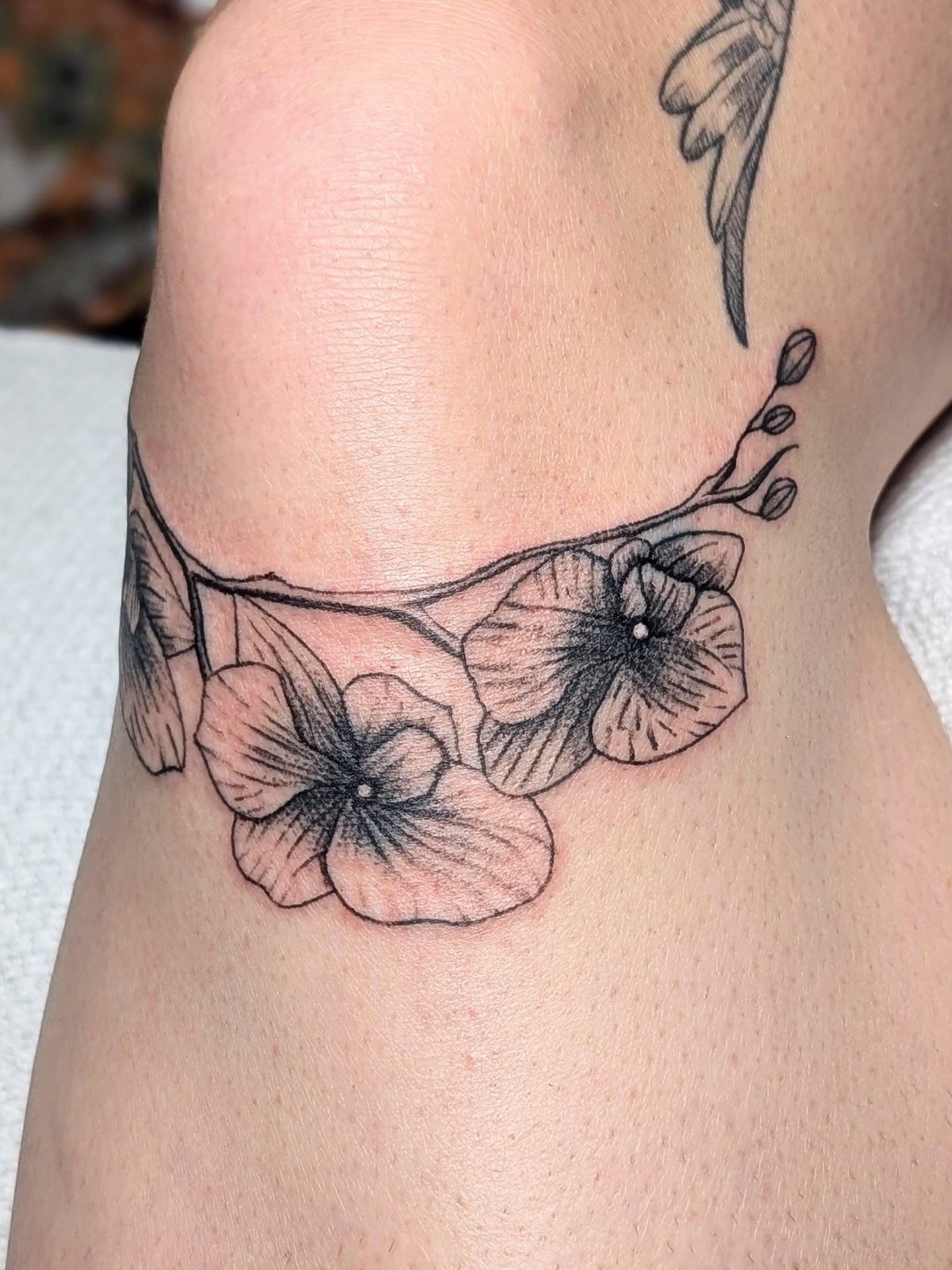 Tattoo by @_punkroctopus — black_and_grey