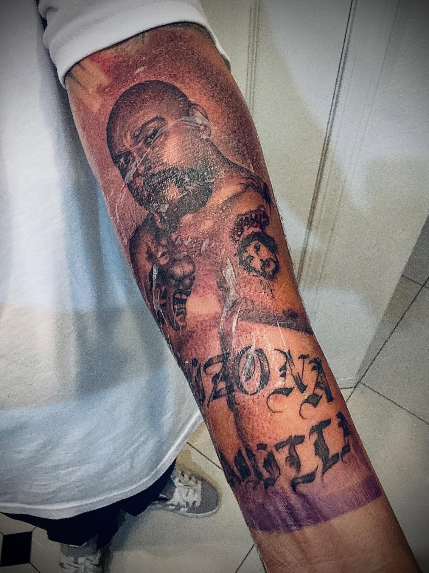Tattoo by @cesarbee — realism