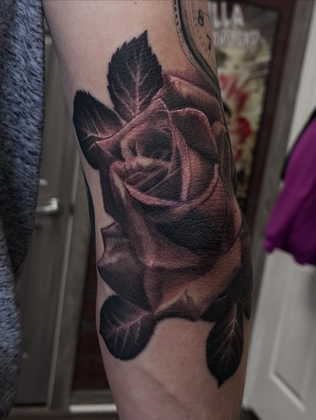 Tattoo by @vicentetattoos — realism, black_and_grey