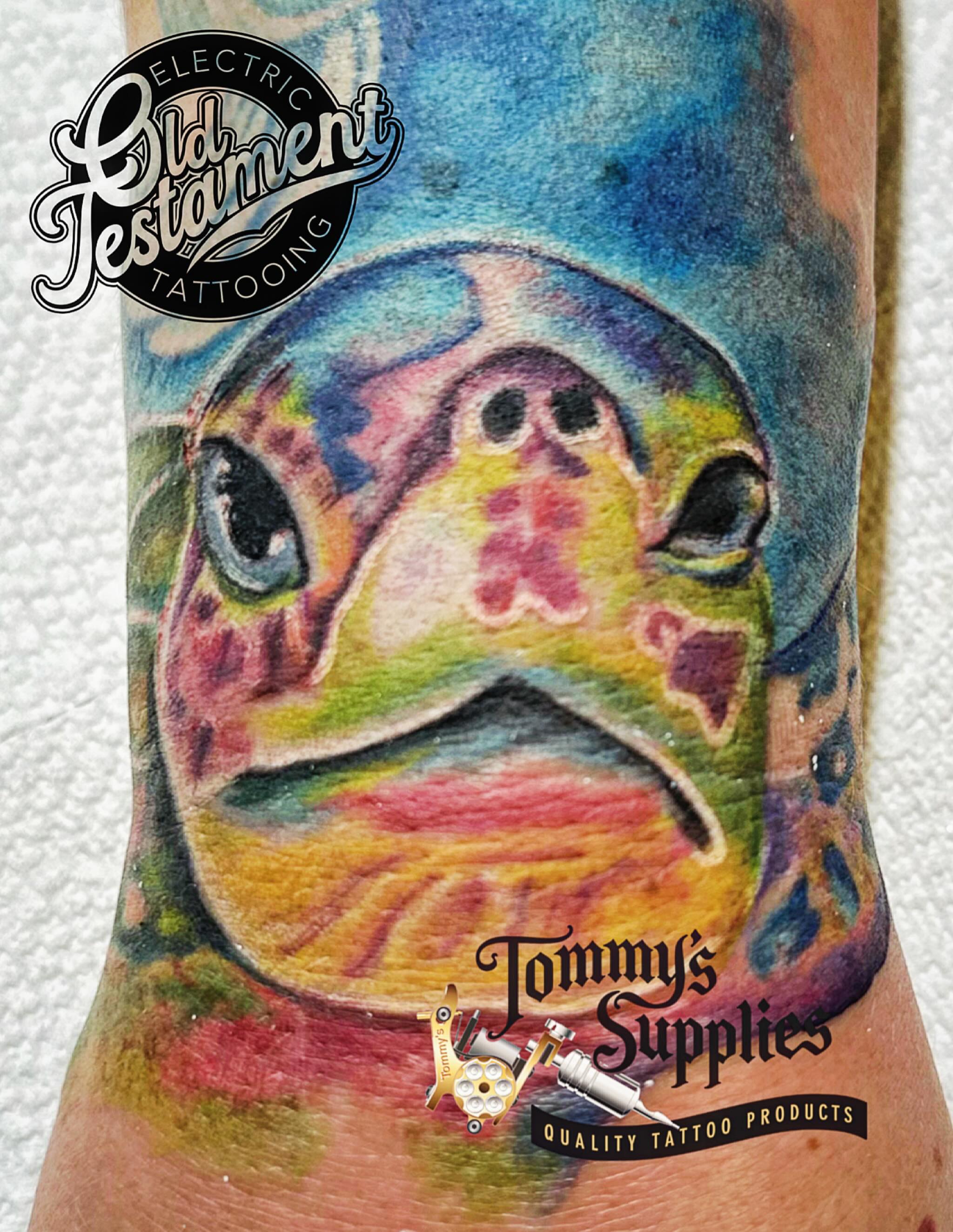 Tattoo by @eddieshawtattoos — watercolor