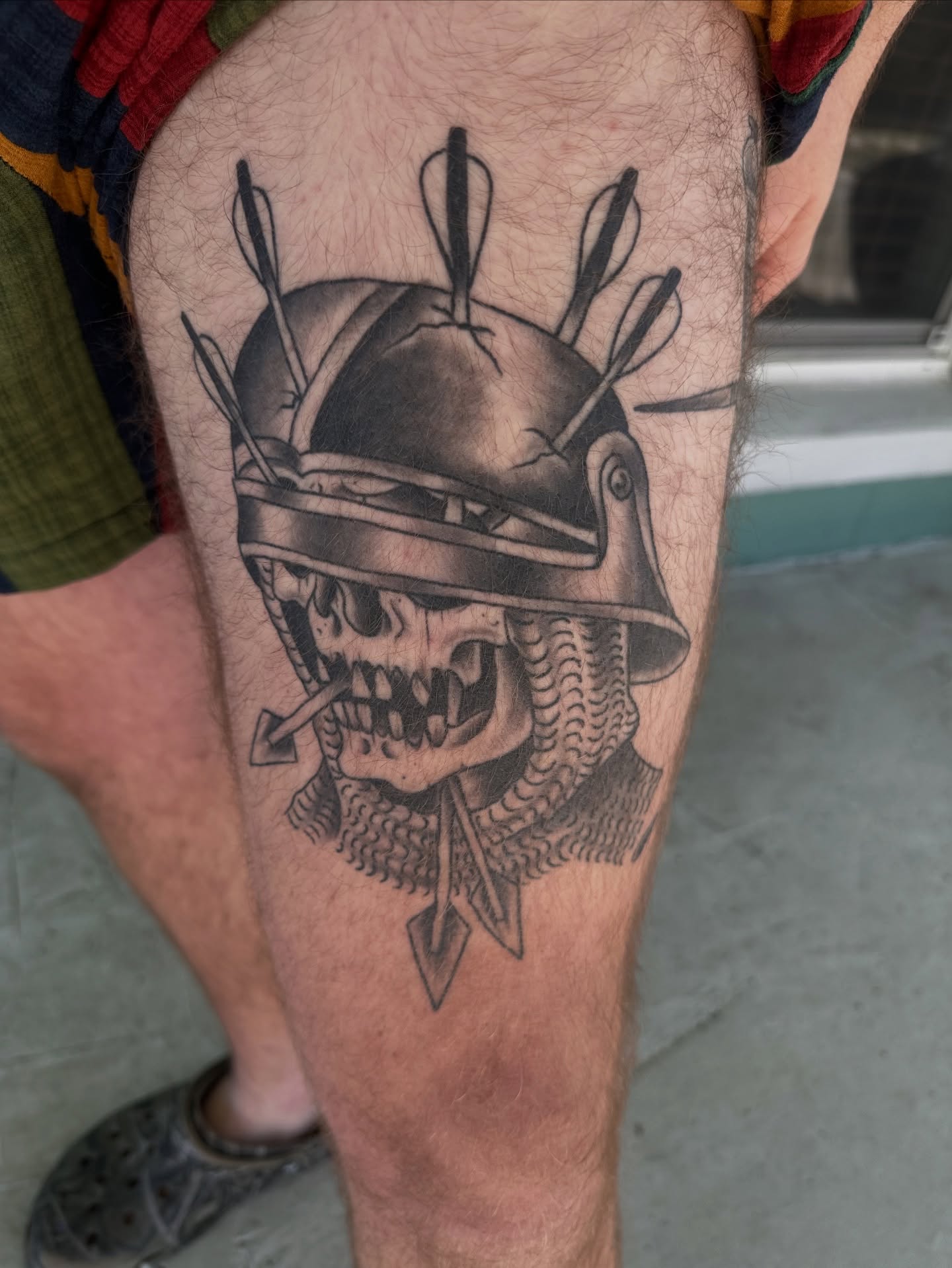 Tattoo by @derricknail — black_and_grey, realism