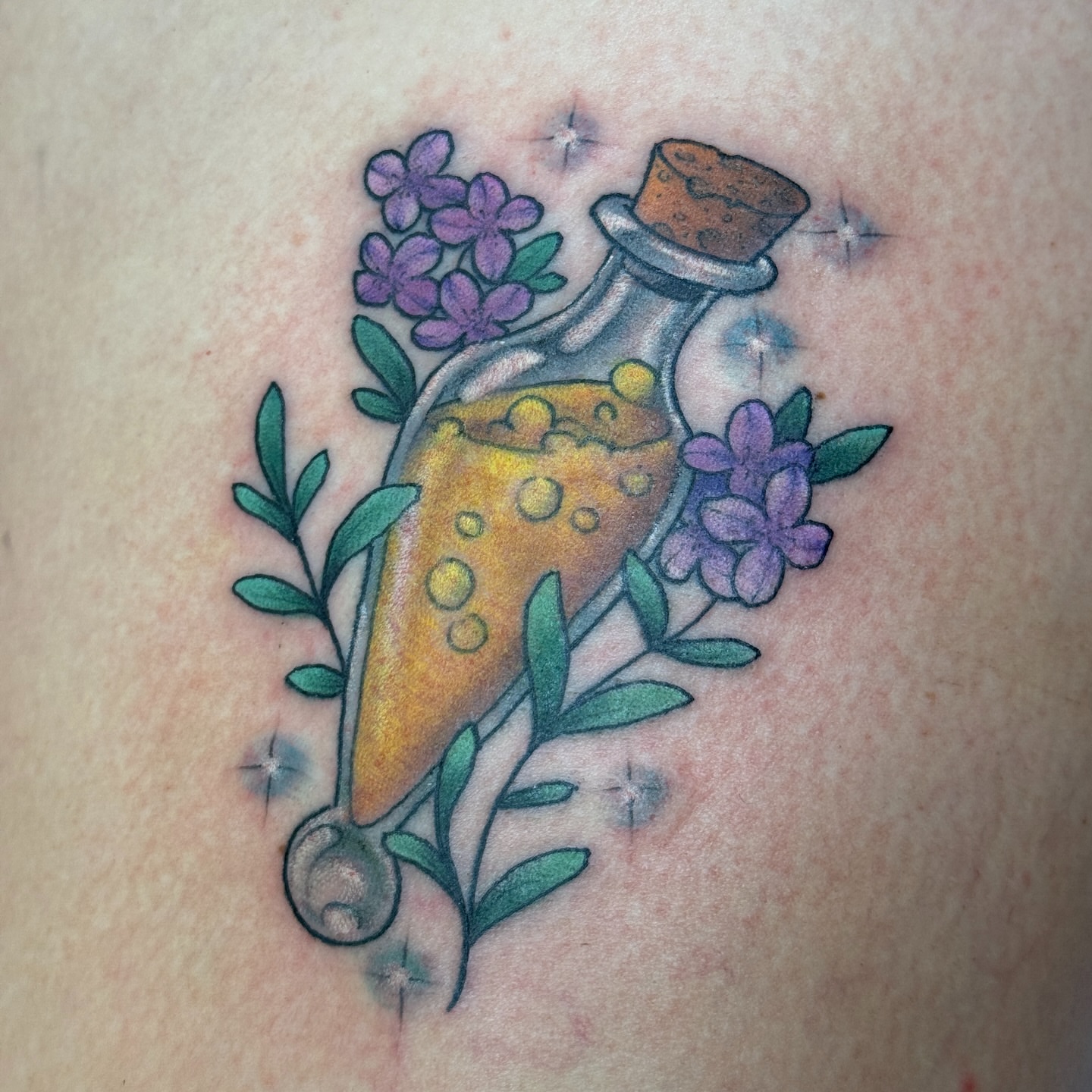 Tattoo by @jentle.tattoos โ dotwork
