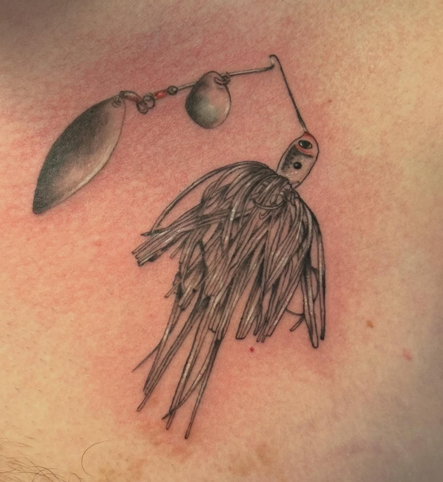 Tattoo by @aj.tattoos.piercings — black_and_grey