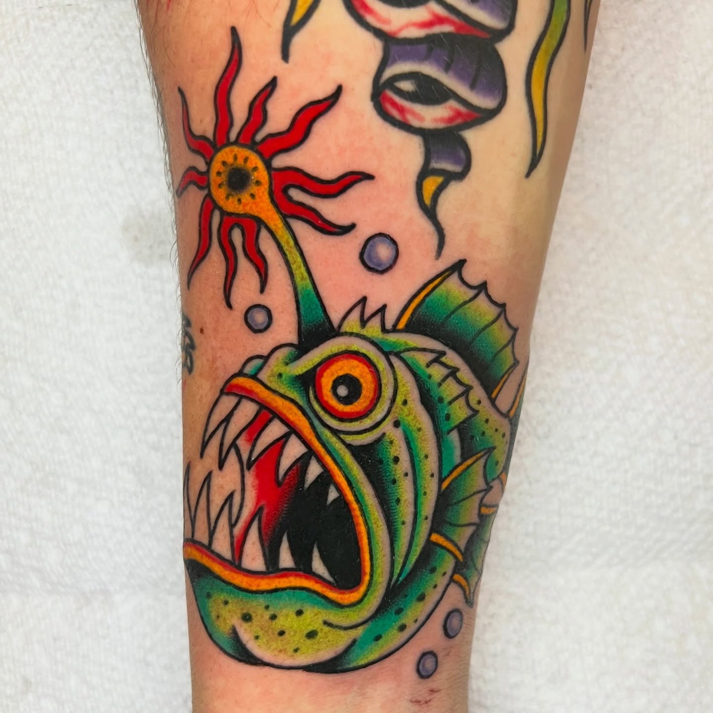 Tattoo by @peteherg — american_traditional
