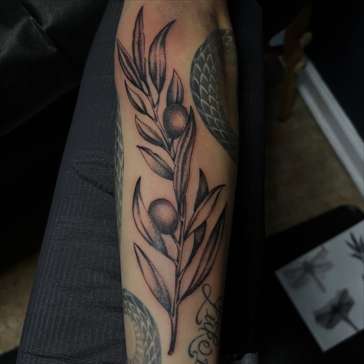Tattoo by @max_aaron_tat2 — black_and_grey