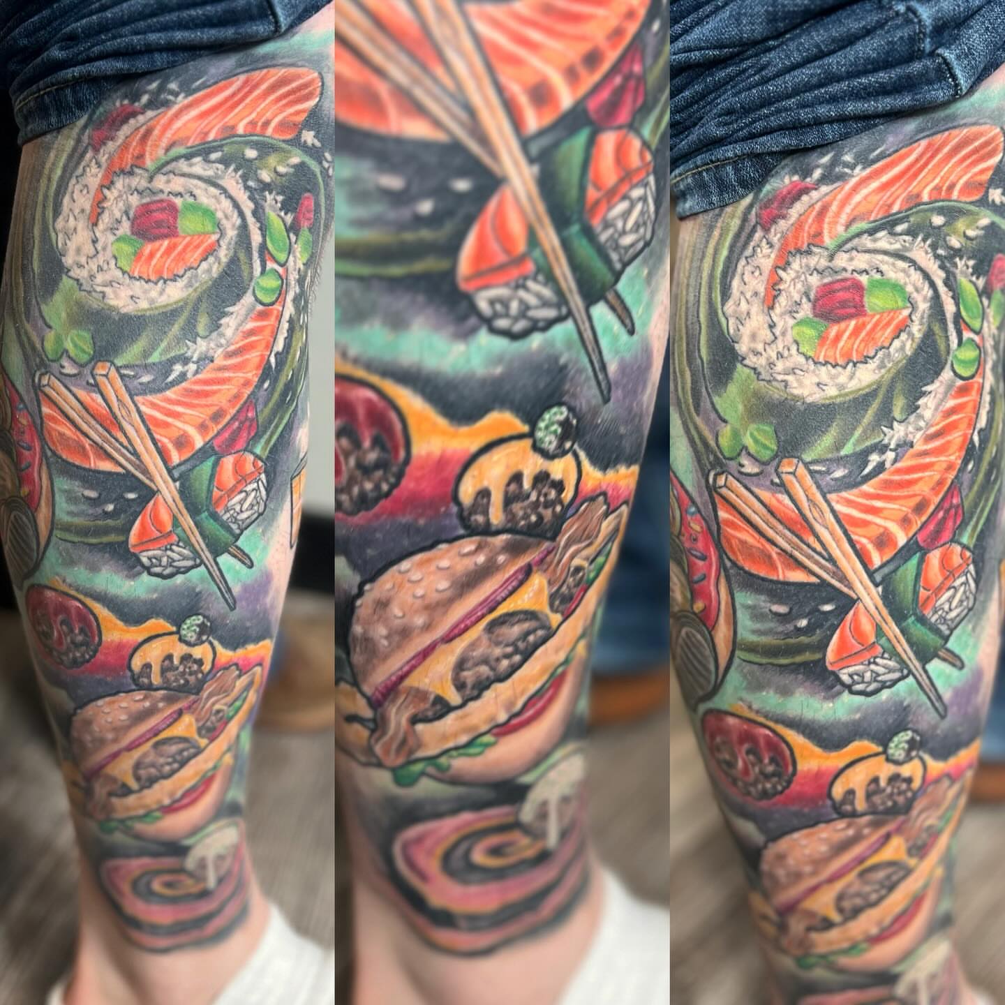 Tattoo by @ldgoodtattoo — american_traditional, dotwork