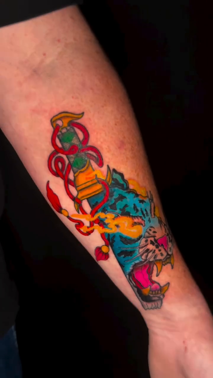 Tattoo by @blackhalotats — neo_traditional, japanese_irezumi