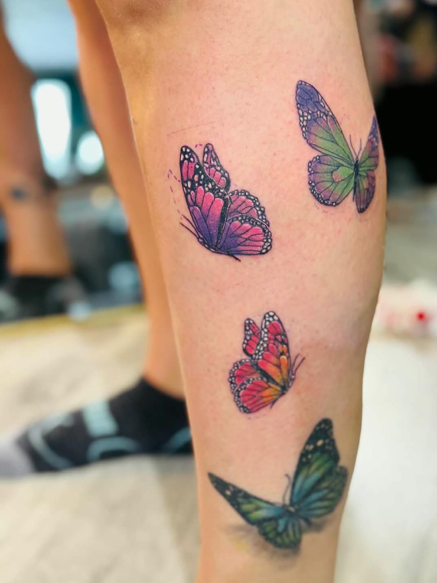 Tattoo by @regotattoos — watercolor