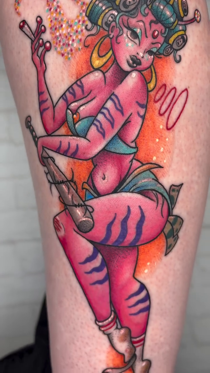 Tattoo by @laneybtattoos — neo_traditional, new_school
