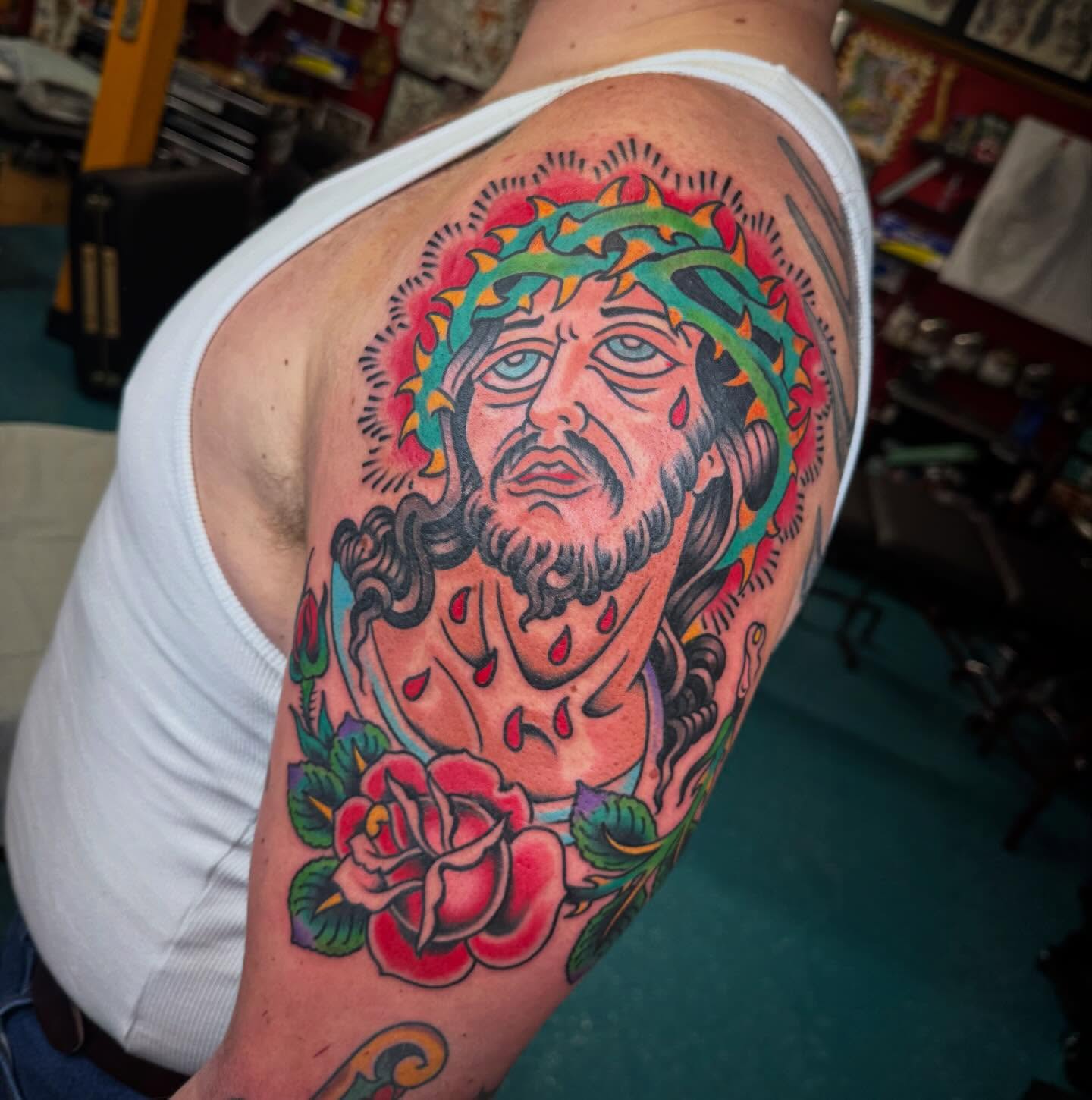 Tattoo by @averagewillie — american_traditional