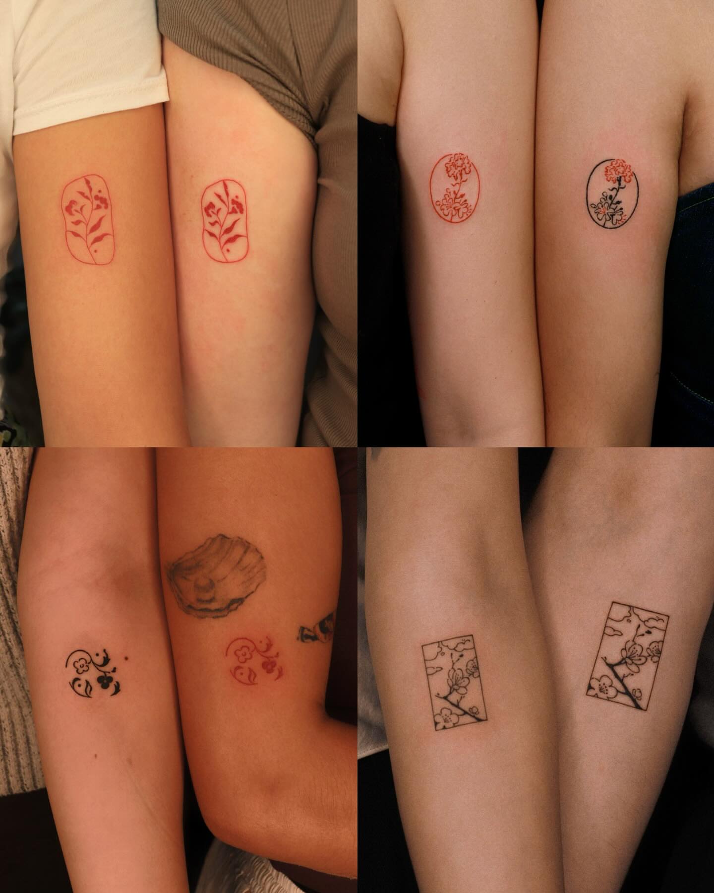 Floral motifs black and grey tattoo on the forearm by ❖ Tomi ❖