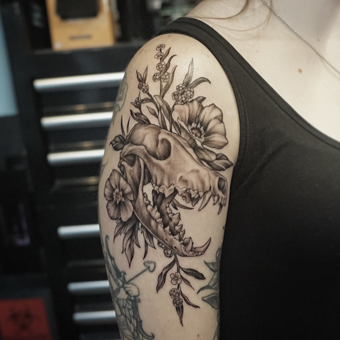 Tattoo by @dan_logan_tattoo — black_and_grey, realism