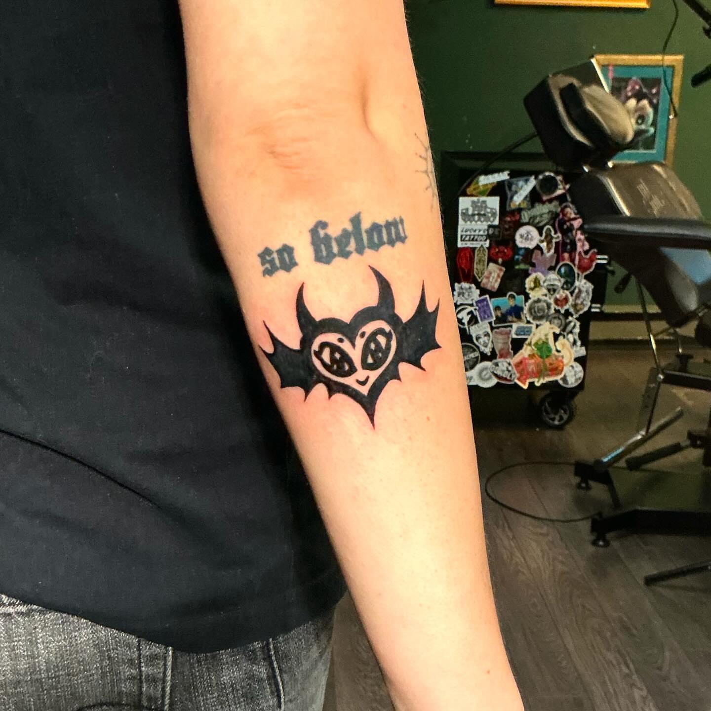 Tattoo by @alexmoska_tattoo — black_and_grey