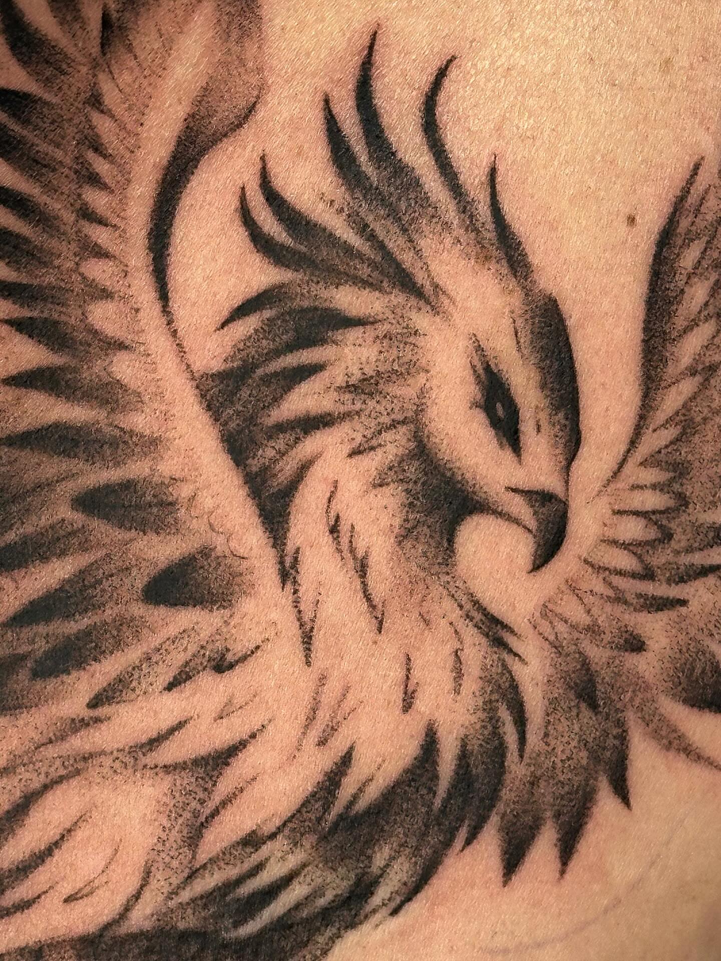 Tattoo by @margsmagic — black_and_grey